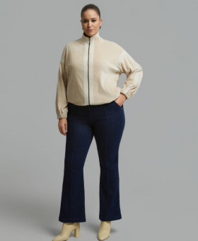 8601.4018 26О Блейзер жен. МАТ Fashion, Кремовый